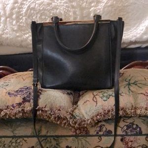 Stunning black leather Michael Kors purse!